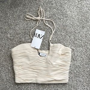 Never worn zara crop top